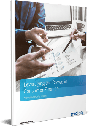3D Cover_Avaloq Whitepaper Leveraging the crowd in consumer finance 3D Cover_Avaloq Whitepaper Leveraging the crowd in consumer finance